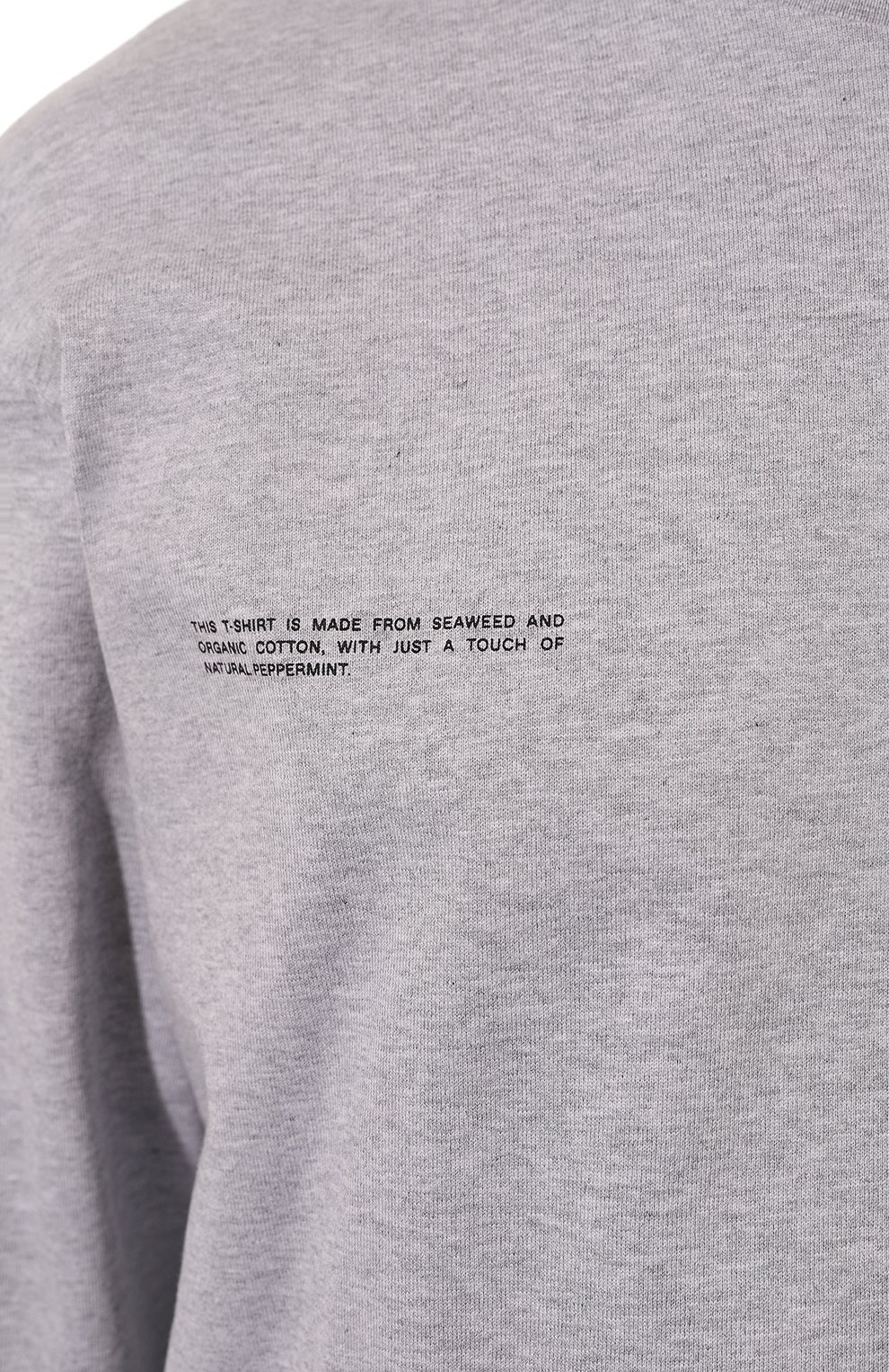 Хлопковый лонгслив PANGAIA, арт. SEAWEED FIBER LONG SLEEVE T, фото 9