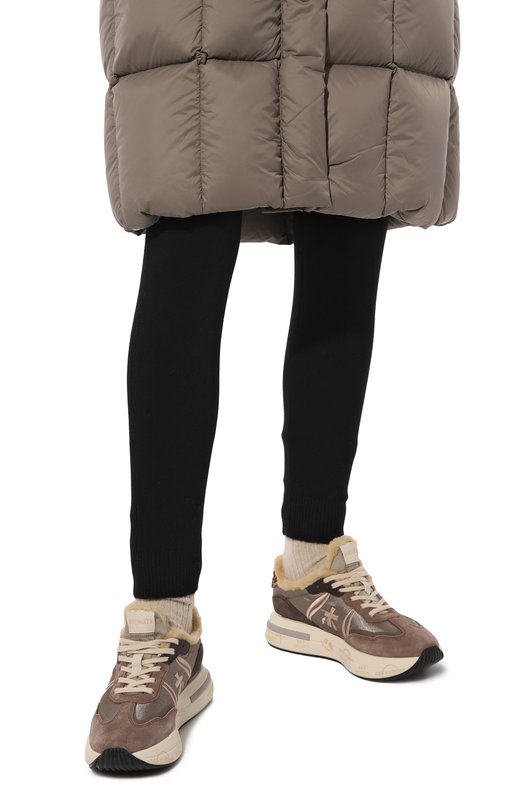 Комбинированные кроссовки Cassie Premiata CASSIE/VAR 7072M Бежевый  CASSIE/VAR 7072M Фото 3