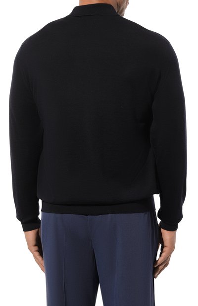 Поло из шерсти и кашемира CORTIGIANI, арт. 1A9302, фото 4