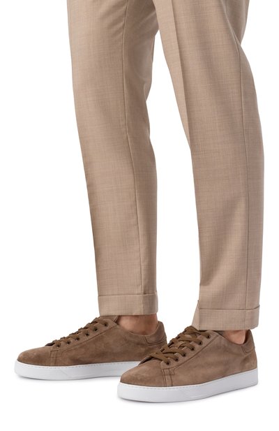 Замшевые кеды stoccolm MILLE 885, арт. ST0CC0LMA FL0R SNUFF, фото 3