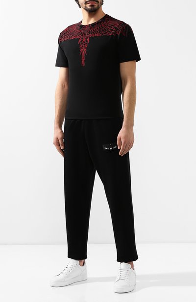 Хлопковая футболка MARCELO BURLON, арт. CMAA018F19001096, фото 2