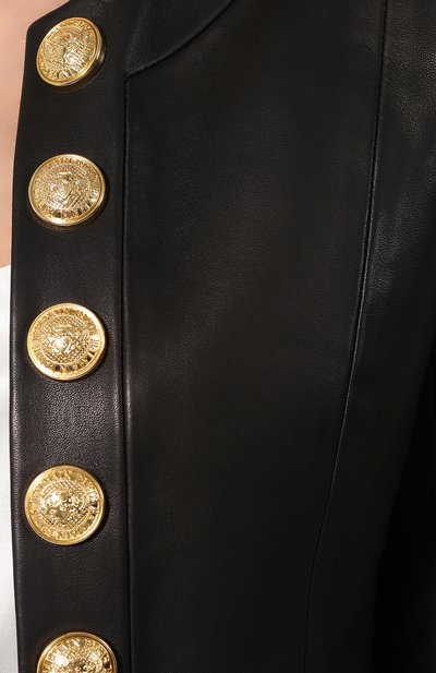 Кожаный жакет BALMAIN, арт. RF17762/L053, фото 5