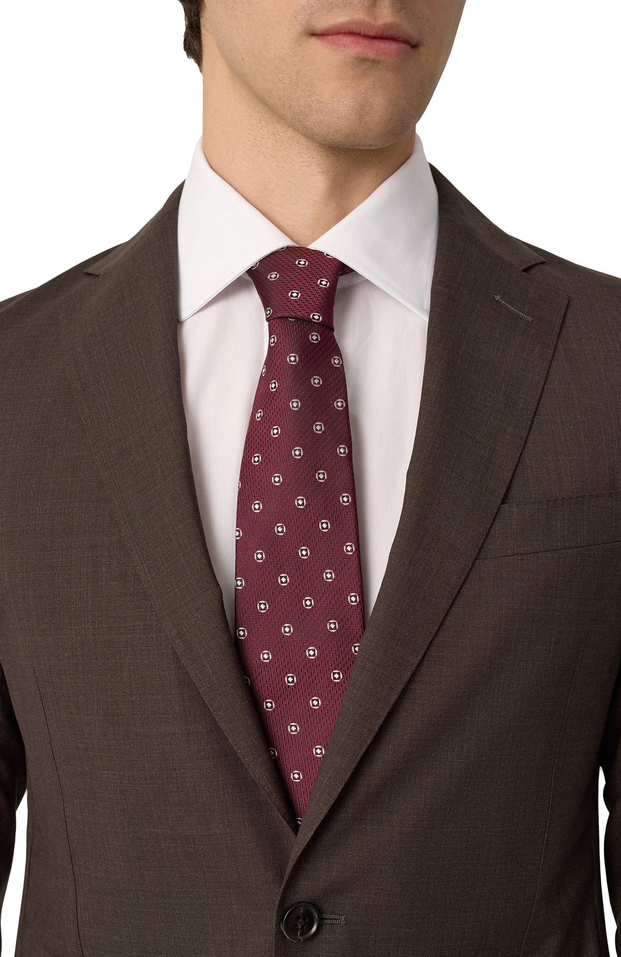 Шелковый галстук CANALI, арт. 18/HJ04247, фото 2