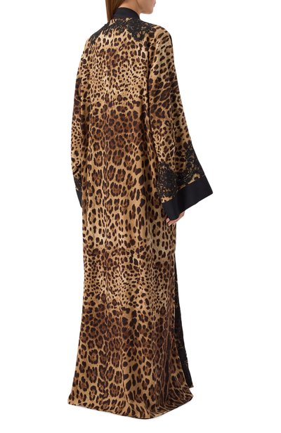 Платье из шелка и хлопка DOLCE & GABBANA, арт. F612NT/FSADD, фото 3