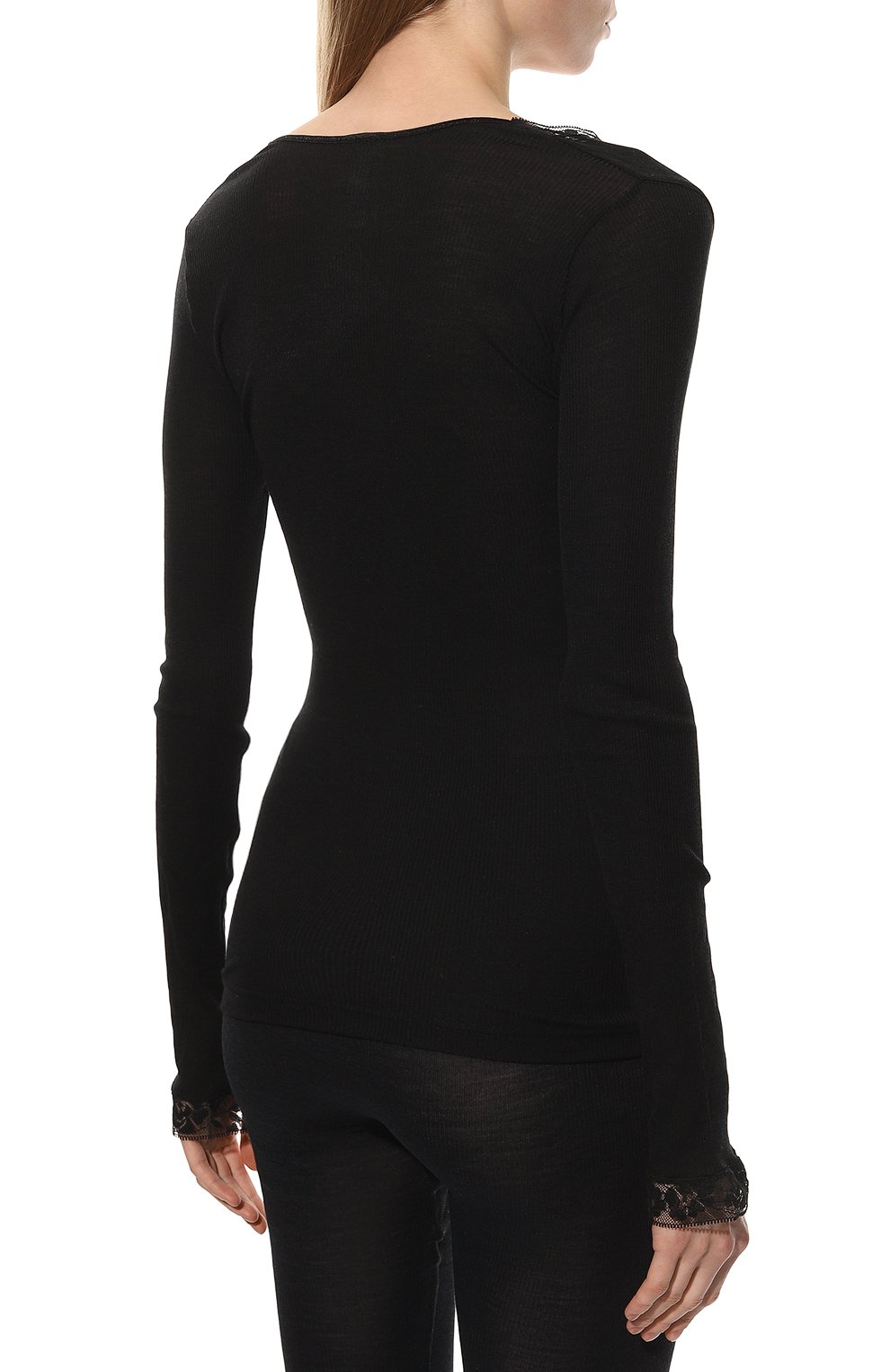 Лонгслив из шерсти и шелка ZIMMERLI, арт. 370-53506, фото 4