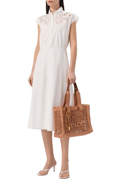 Сумка summer banana CHLOÉ бежевого цвета по цене 184500 руб., арт. CH26US904P08, фото 3 Сумка summer banana CHLOÉ, арт. CH26US904P08, фото 3