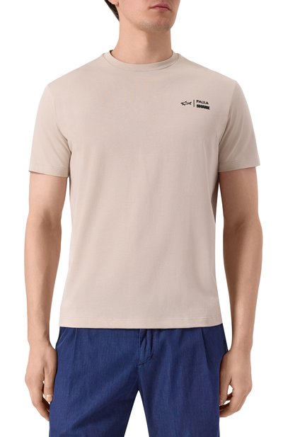 Хлопковая футболка PAUL&SHARK, арт. 25411063, фото 3