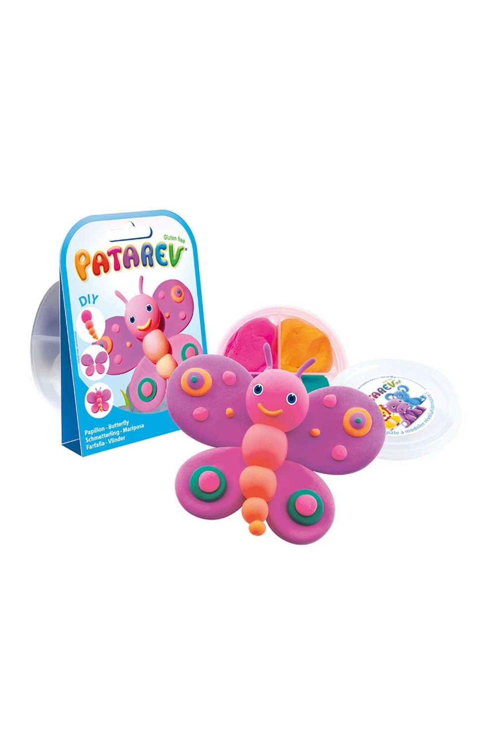 Мини-набор пластилина бабочка SENTOSPHERE, арт. 8633, фото 1