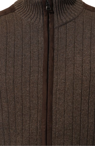 Кардиган из шерсти и вискозы PAUL&SHARK, арт. 13311214, фото 5