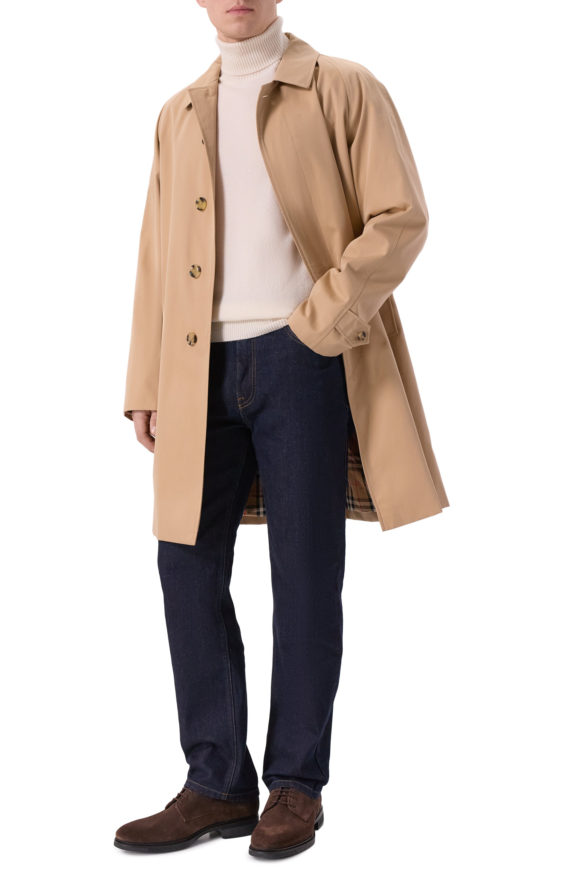 Замшевые дерби CORNELIANI, арт. 26TM26-2620913, фото 2