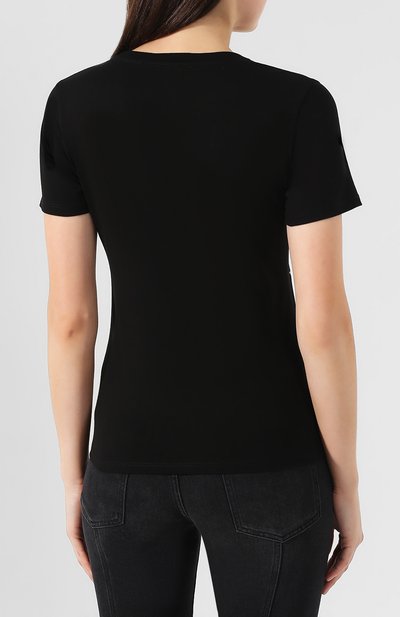 Хлопковая футболка ALEXANDER MCQUEEN, арт. 585789/QZAAA, фото 4
