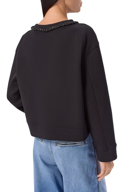 Хлопковый свитшот EMPORIO ARMANI, арт. EW001357/AF10002, фото 4