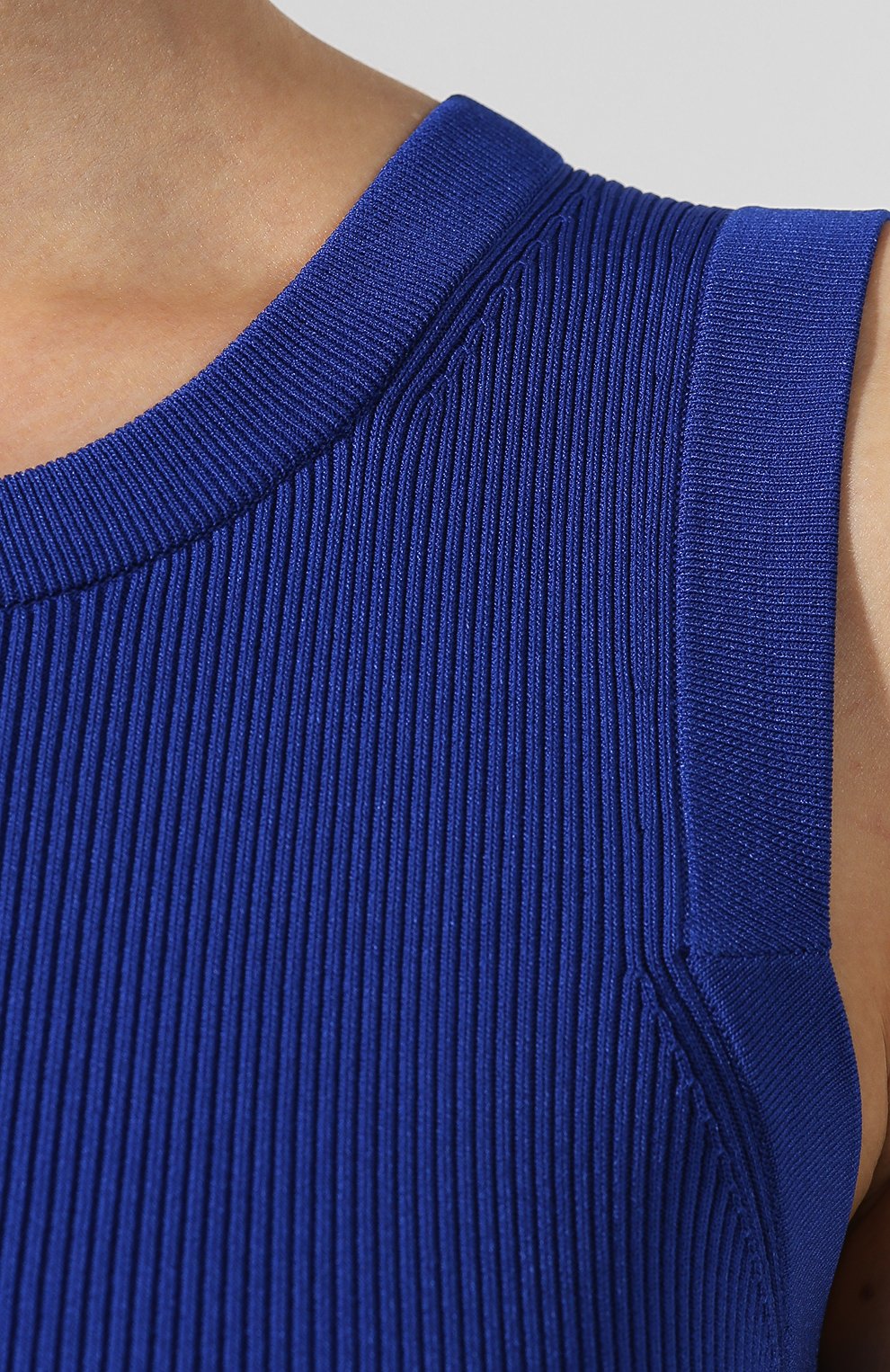 Платье HELMUT LANG синего цвета по цене 34200 руб., арт. J09HW713, фото 5 Платье HELMUT LANG, арт. J09HW713, фото 5