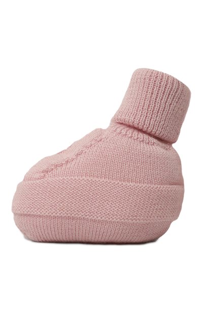 Пинетки из шелка и кашемира BABY T, арт. 24AIR893SA, фото 2