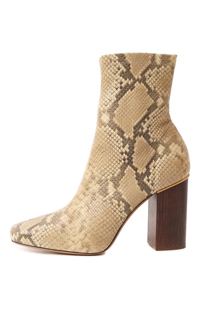 Кожаные ботильоны ambre CHLOÉ, арт. CHC24A03XLX, фото 4