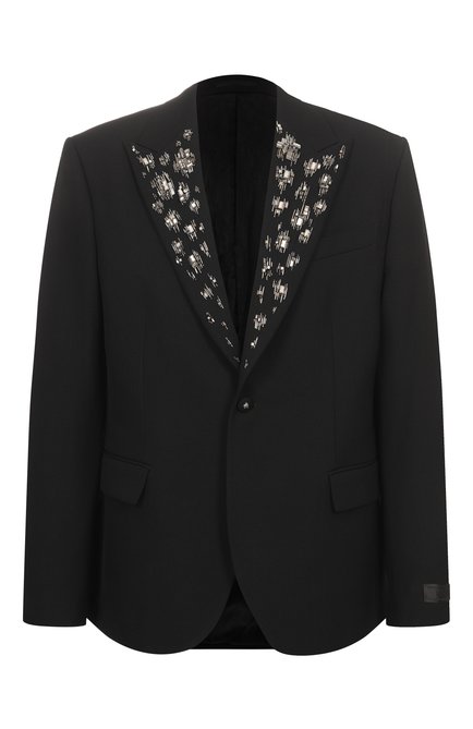 Мужской шерстяной пиджак VERSACE, арт. 1017383/1A12339