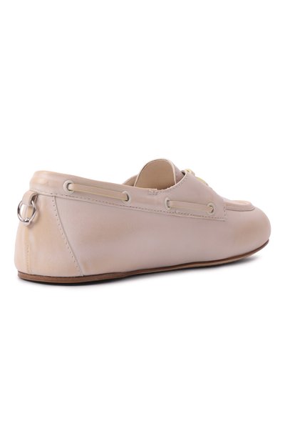 Кожаные топсайдеры alex 3JUIN, арт. 325SH003.5.1030K38, фото 5