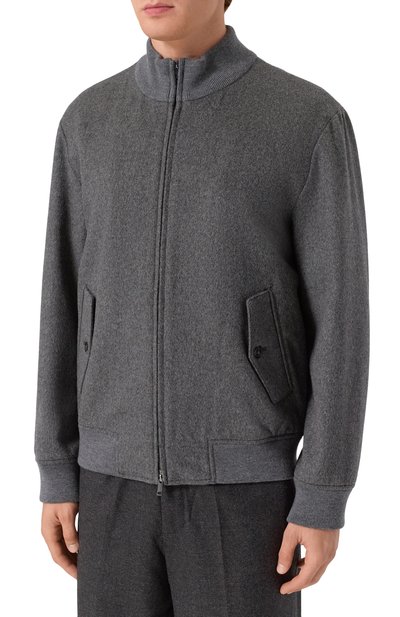 Шерстяной бомбер 12 STOREEZ, арт. 132766, фото 3