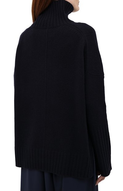 Шерстяной свитер ZADIG AND VOLTAIRE темно-синего цвета по цене 39400 руб., арт. SKMF1113F, фото 4 Шерстяной свитер ZADIG AND VOLTAIRE, арт. SKMF1113F, фото 4