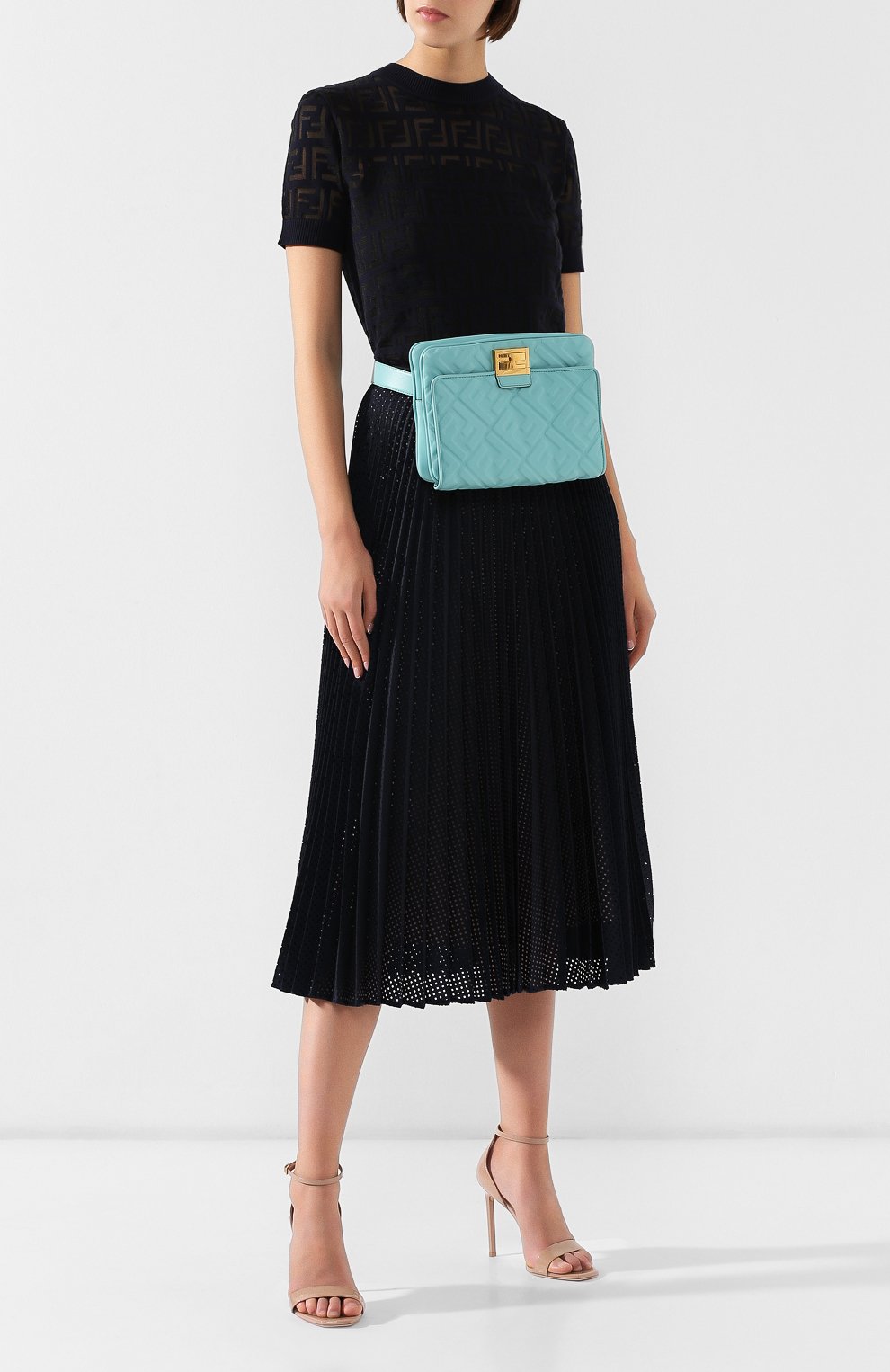 Поясная сумка upside down FENDI, арт. 8BT305 A72V, фото 2