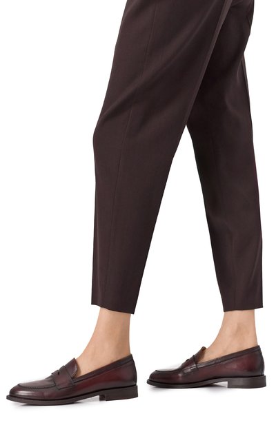 Кожаные пенни-лоферы PANTANETTI, арт. 18848D, фото 3