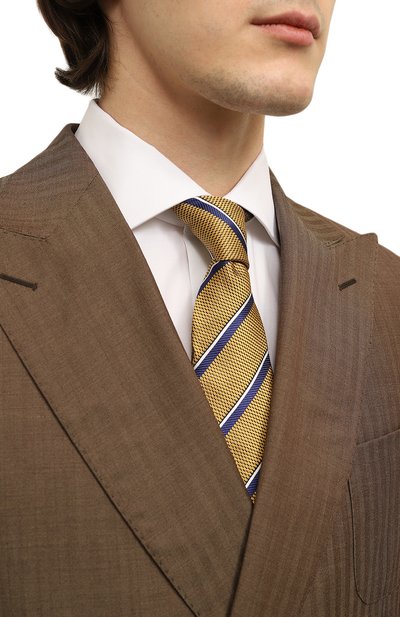 Шелковый галстук CANALI, арт. 18/HJ03665, фото 2