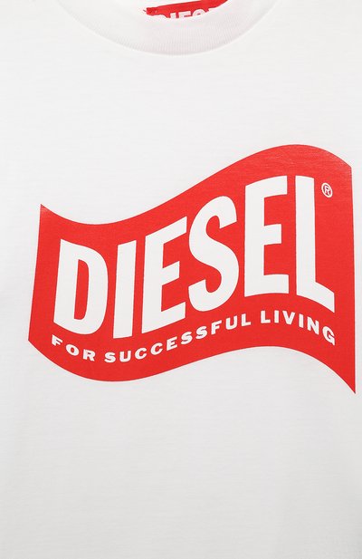 Хлопковая футболка DIESEL, арт. K00348/00YI9, фото 3
