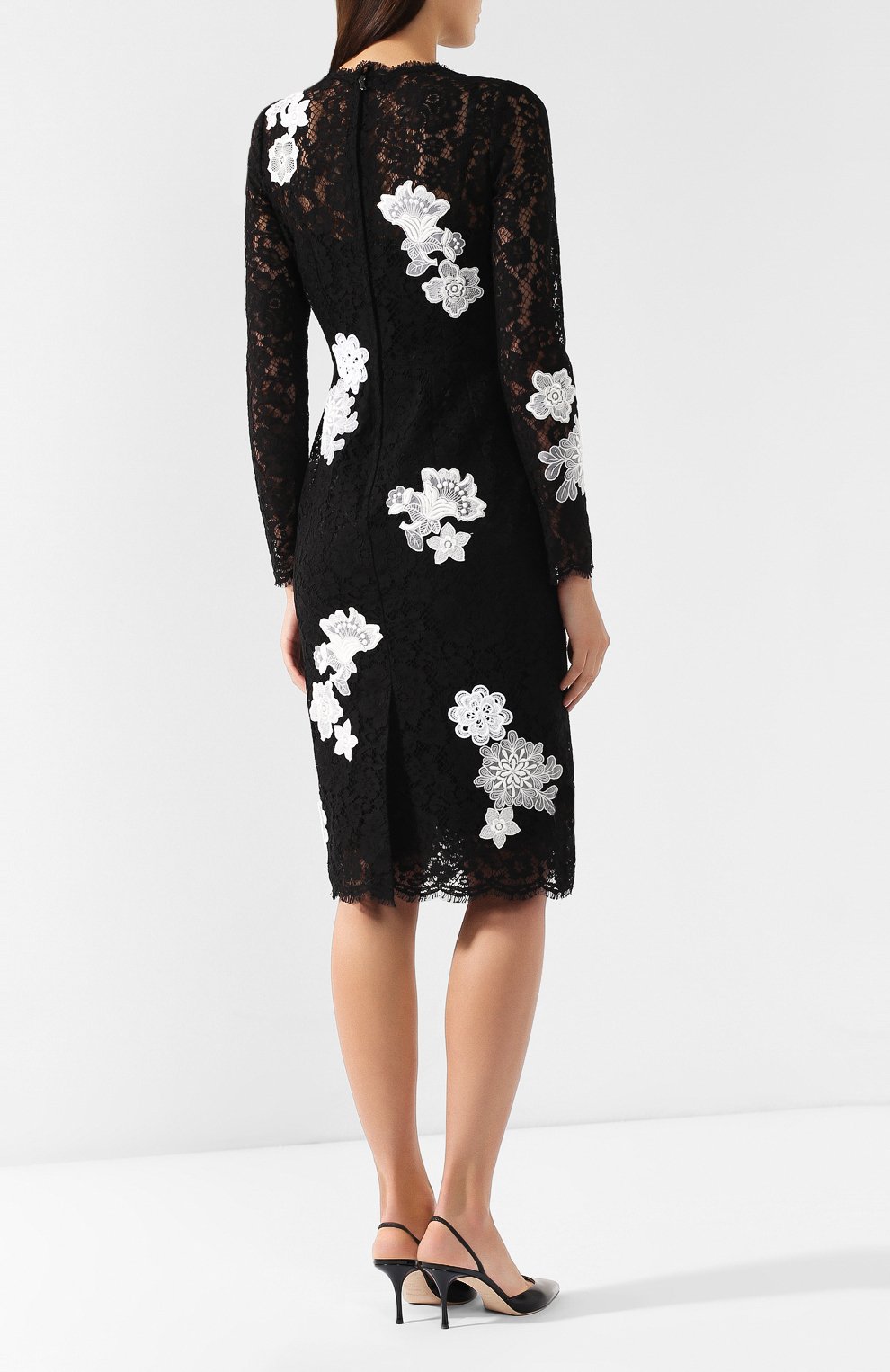 Кружевное платье DOLCE & GABBANA, арт. F6VB8Z/HLMCK, фото 4