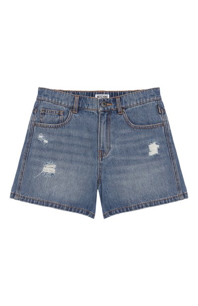 Джинсовые шорты MOSCHINO, арт. HDQ010/L0E35/10-14