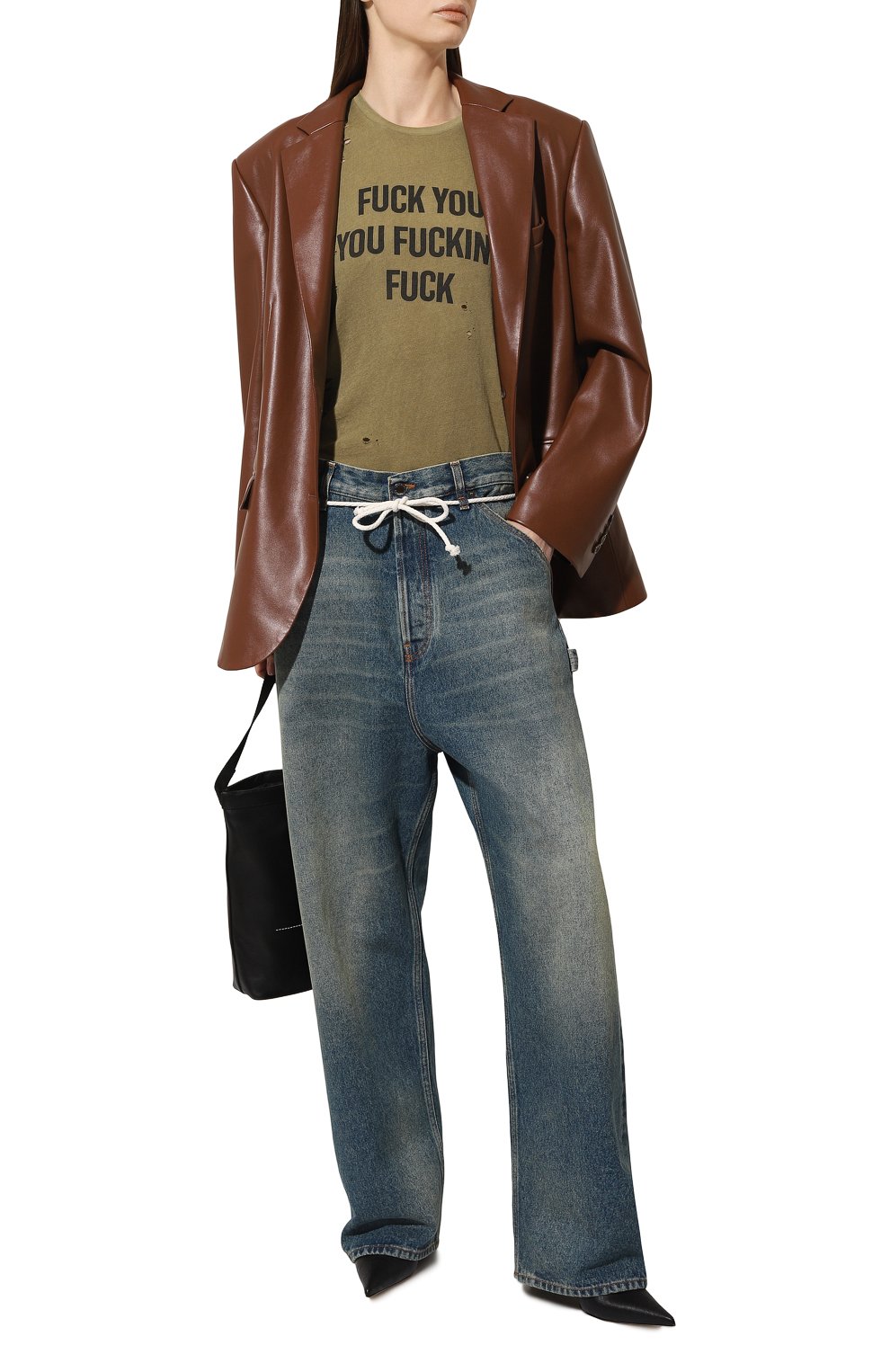 Хлопковая футболка R13, арт. R13WK001-016SS, фото 2