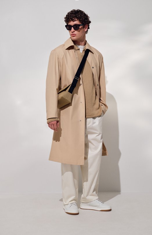 Хлопковая футболка Giorgio Armani 6LSM90/SJTKZ Белый  6LSM90/SJTKZ Фото 8