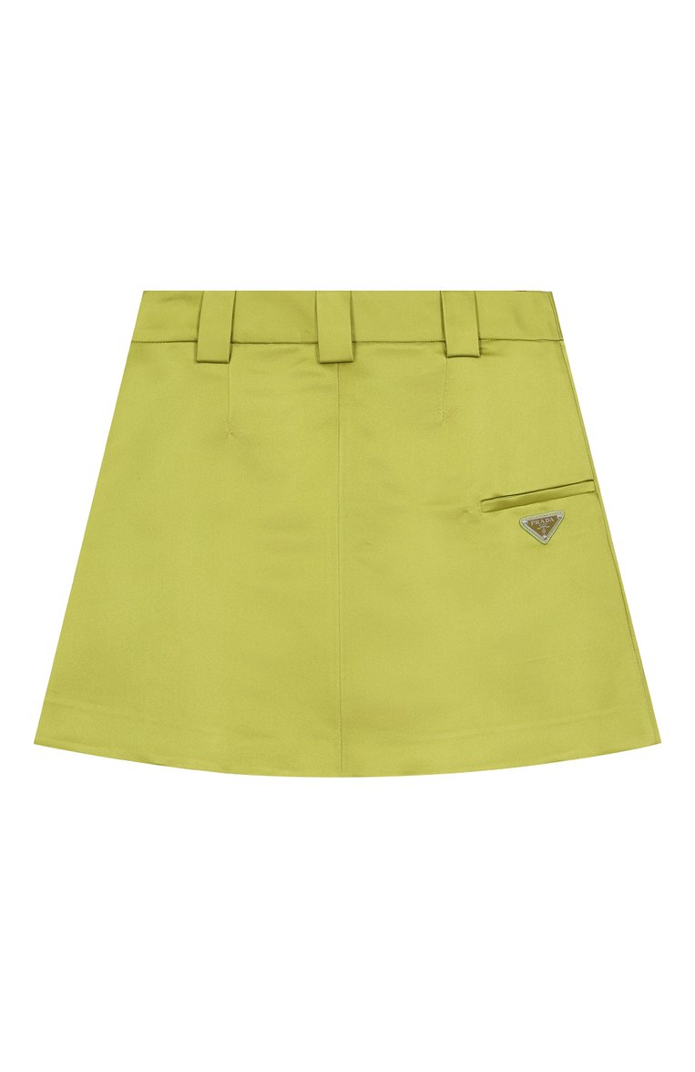 Шелковая юбка PRADA, арт. P108P-393-F0613-191, фото 2