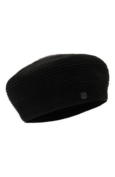 Берет из вискозы и шерсти GIORGIO ARMANI, арт. 797043/3F507, фото 1