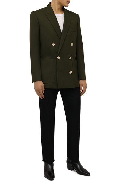 Кожаные казаки vassili SAINT LAURENT, арт. 667620/25N00, фото 2