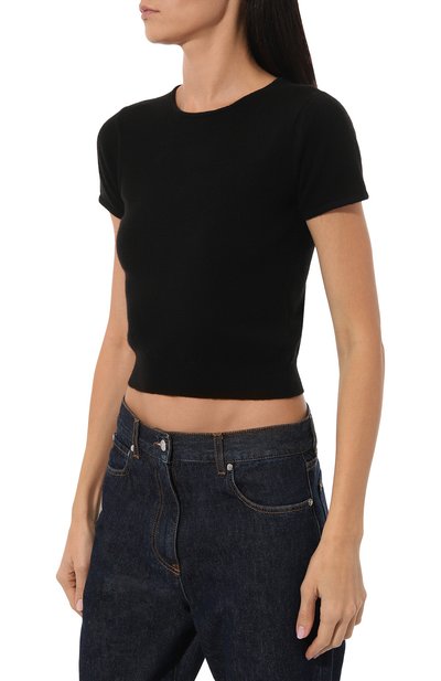 Кашемировый пуловер TEGIN черного цвета по цене 23400 руб., арт. 5047-9907, фото 3 Кашемировый пуловер TEGIN, арт. 5047-9907, фото 3