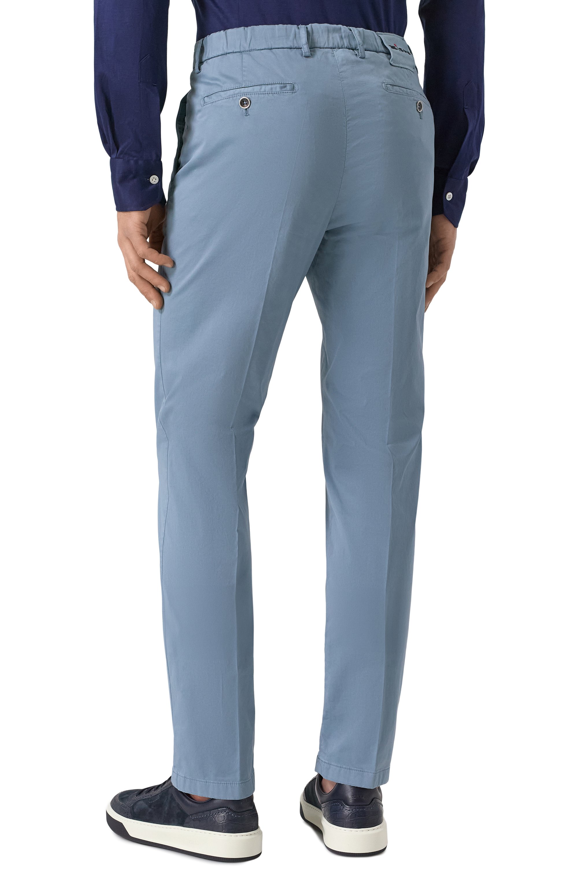 Хлопковые брюки KITON, арт. UFPPEK0600F04, фото 4