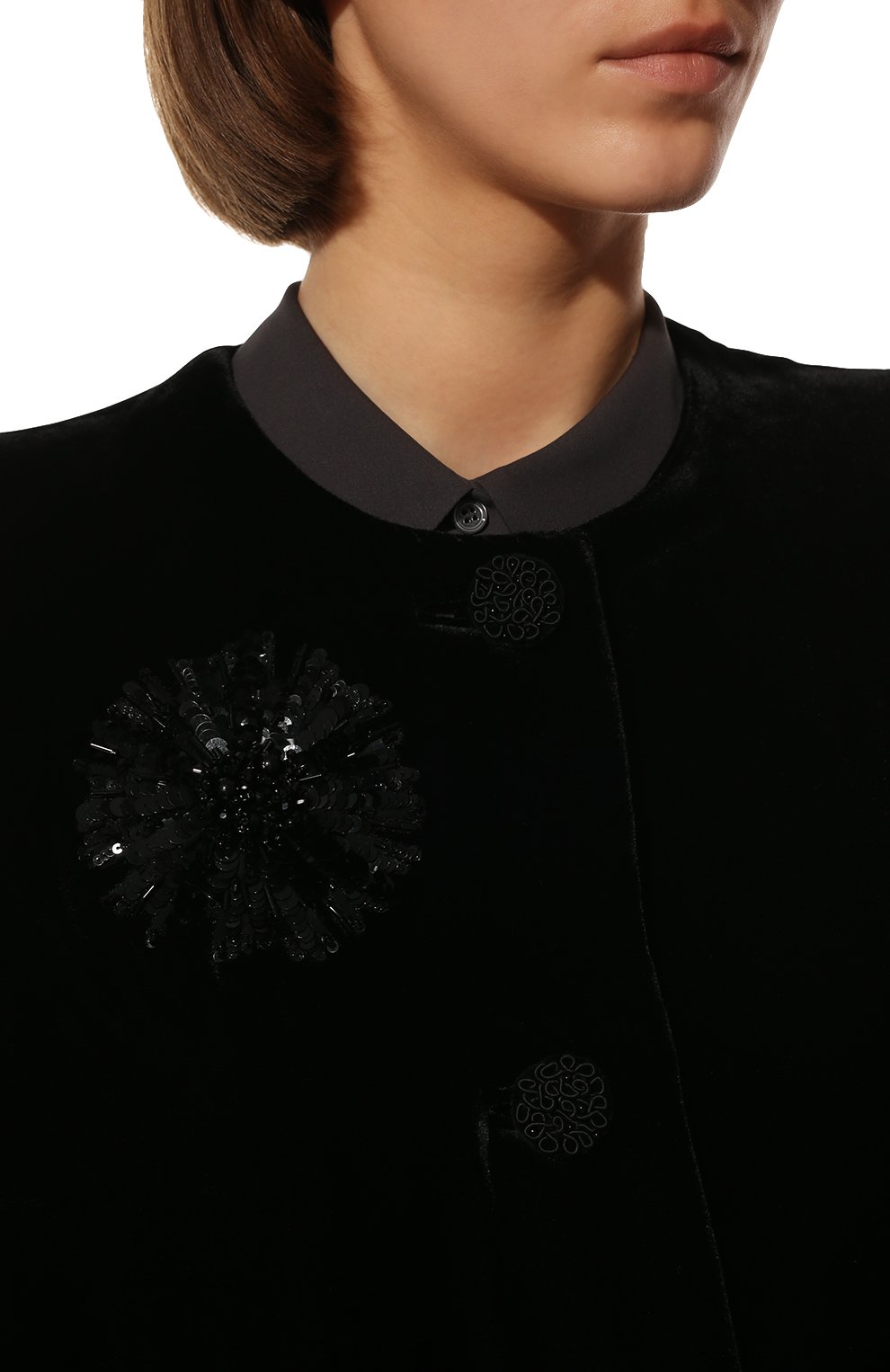 Шелковое пальто YANINA, арт. 0-1043, фото 5