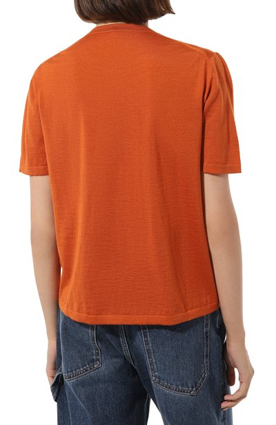 Футболка из кашемира и шелка KITON, арт. D55702, фото 4