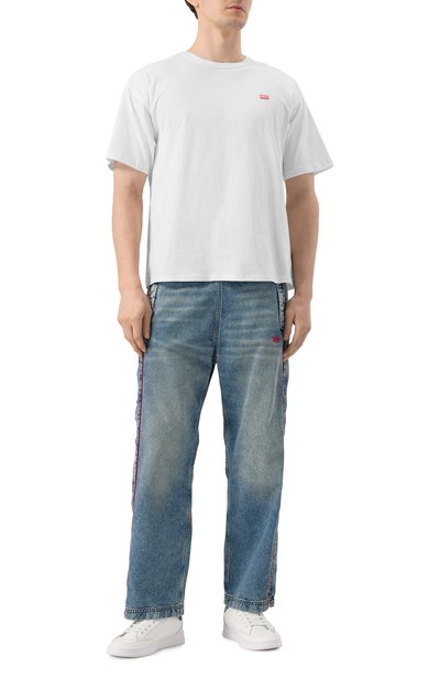 Хлопковая футболка DIESEL, арт. A16400/0QIAM, фото 2