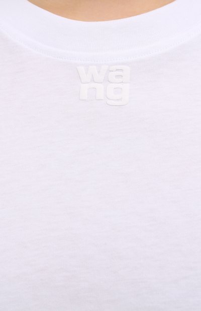 Хлопковый топ ALEXANDERWANG.T, арт. 4CC2201153, фото 5