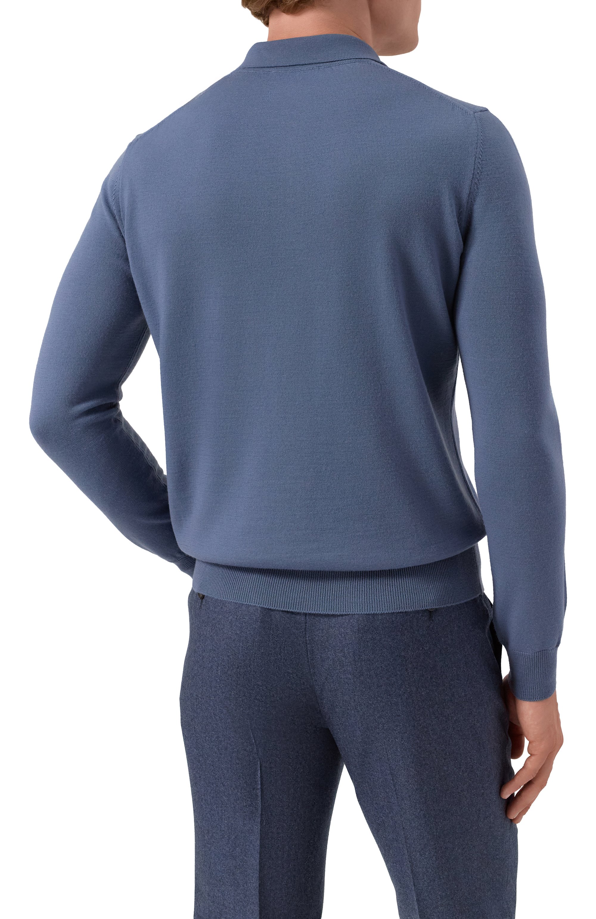 Шерстяное поло CORNELIANI, арт. 26M50F-2625100, фото 4