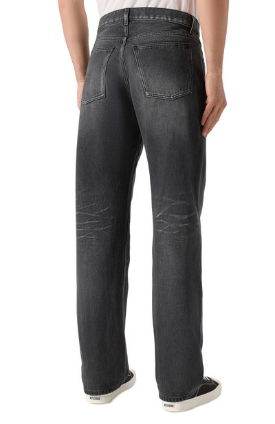 Джинсы MOSCHINO темно-серого цвета по цене 64300 руб., арт. A0347/5222, фото 4 Джинсы MOSCHINO, арт. A0347/5222, фото 4