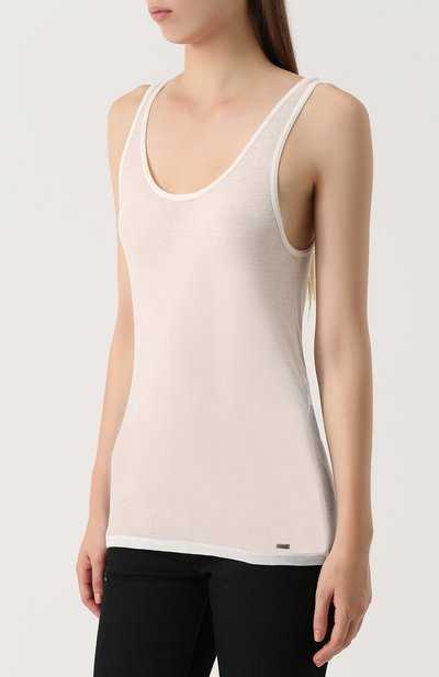 Шерстяной топ без рукавов SAINT LAURENT, арт. 468832/Y2TI2, фото 3