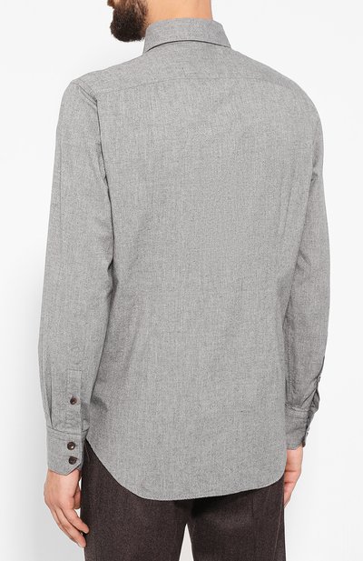 Хлопковая рубашка ELEVENTY PLATINUM, арт. 979CA0106 CAM28030, фото 4