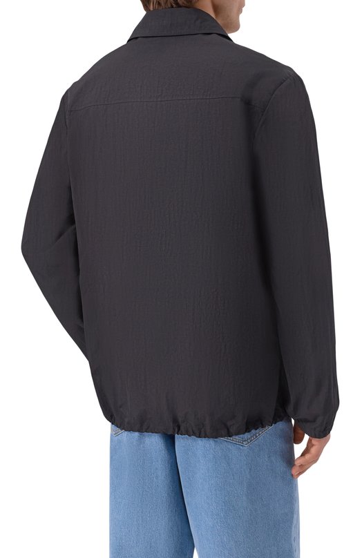 Куртка-рубашка Dries Van Noten 020575/3313 Чёрный  020575/3313 Фото 4