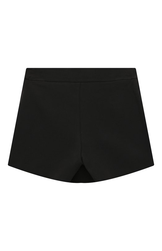 Хлопковая юбка-шорты MSGM kids Чёрный, фото 2