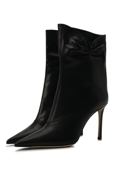 Кожаные ботильоны oriel 95 JIMMY CHOO, арт. 0RIEL 95/NAP, фото 1