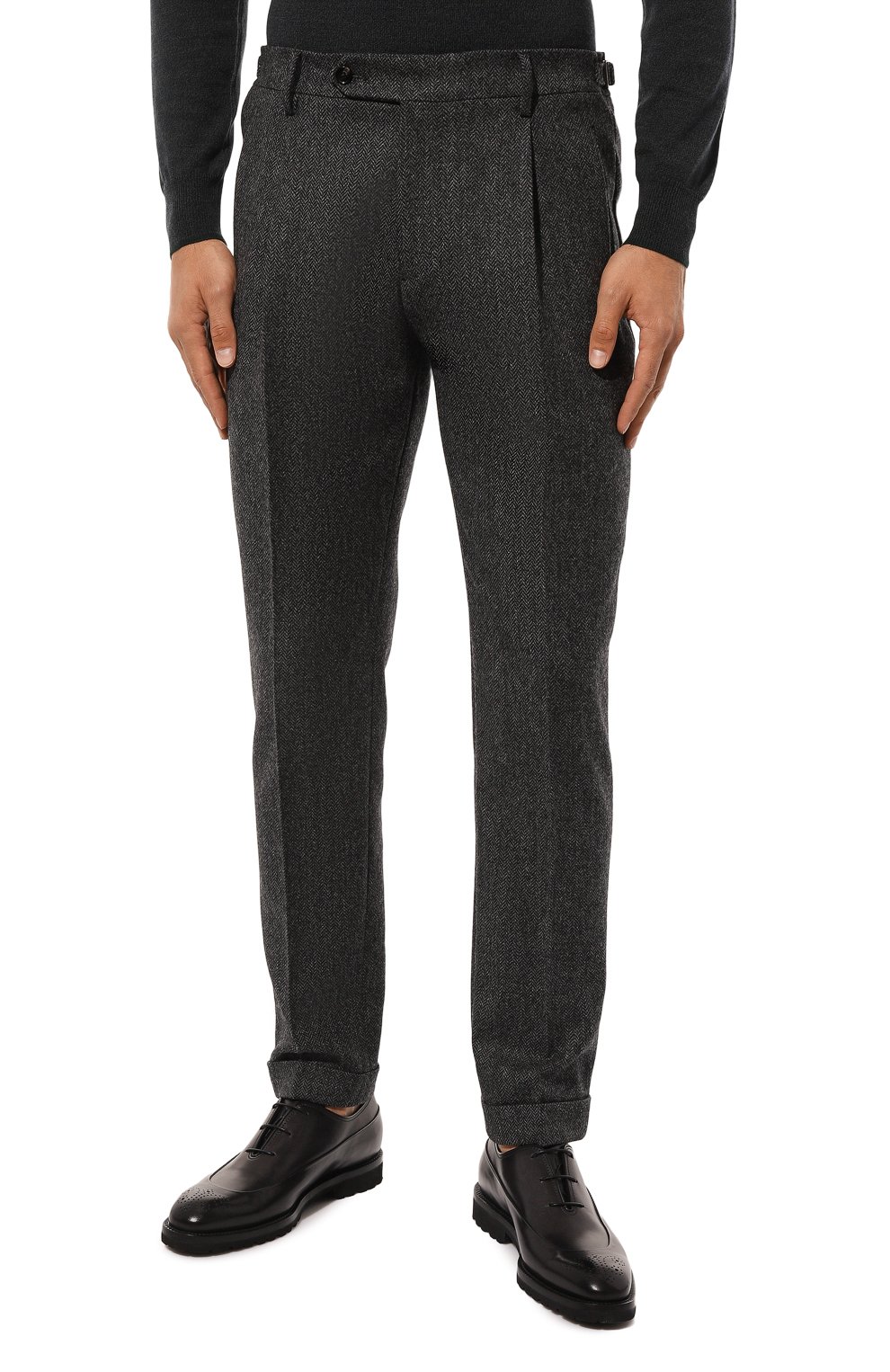 Шерстяные брюки ANDREA CAMPAGNA, арт. RETR0L0NG/AM1513, фото 3