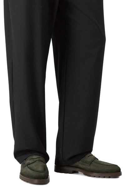 Замшевые пенни-лоферы detroit SANTONI, арт. MGDG18610DTRBGEX, фото 3