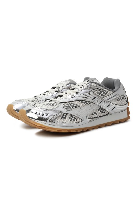 Комбинированные кроссовки Orbit Bottega Veneta 741357/V2X40 Серый 741357/V2X40